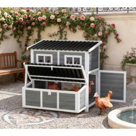 Wooden Pet Coop With Nesting Box
