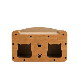 Only Self Pickup---Walnut Wood Cat Head 56