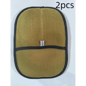 Pet Hair Remover Mitt Pet Hair Remover Gloves Deshedding Brush Glove For Dog Cat Rabbit With Long Short Curly Hair (Option: Light Brown-2PCS)