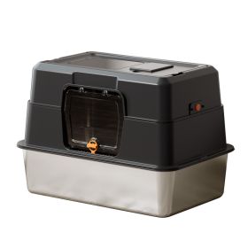 Only Self Pickup---New Model Stainless Steel Fully Enclosed 50x35x10 (Option: Black)